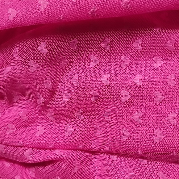 Cat & Jack Gold Band with Pink Heart Tully Built In Cotton Panty Shirt, 24 Month - Picture 3 of 8